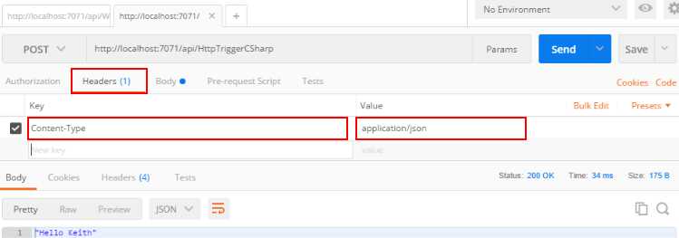 Setting the Content-Type