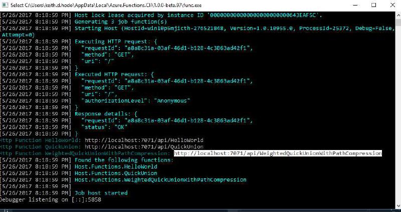 WeightedQuickUnion Running Locally